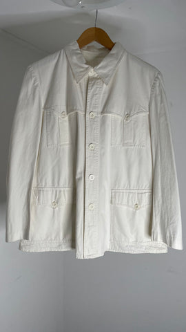 Cotton Pleat Jacket L