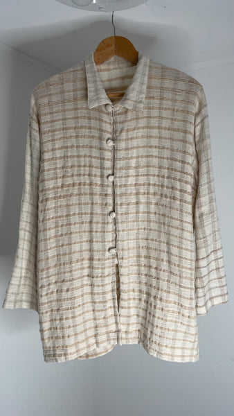 Beige Cream Flow Shirt