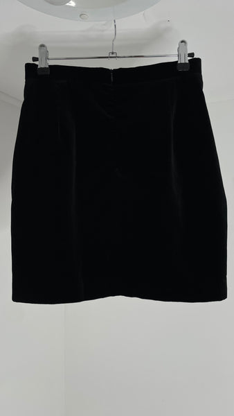 Velvet Mini Skirt EU38
