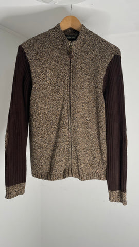 Jeanne Pierre Zip Sweater L
