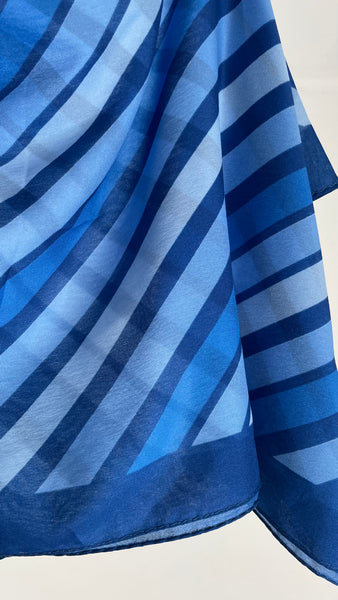 Blue Lines Scarf