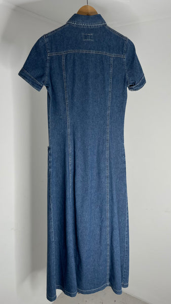 Rifle Denim Maxi Dress S