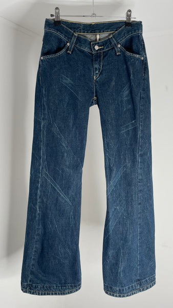 Levis Twisted Flare Jeans 26x30