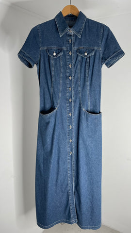 Rifle Denim Maxi Dress S