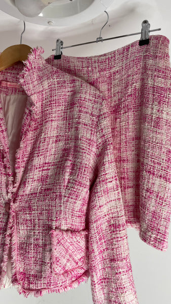 Tweed Pink Suit FR42