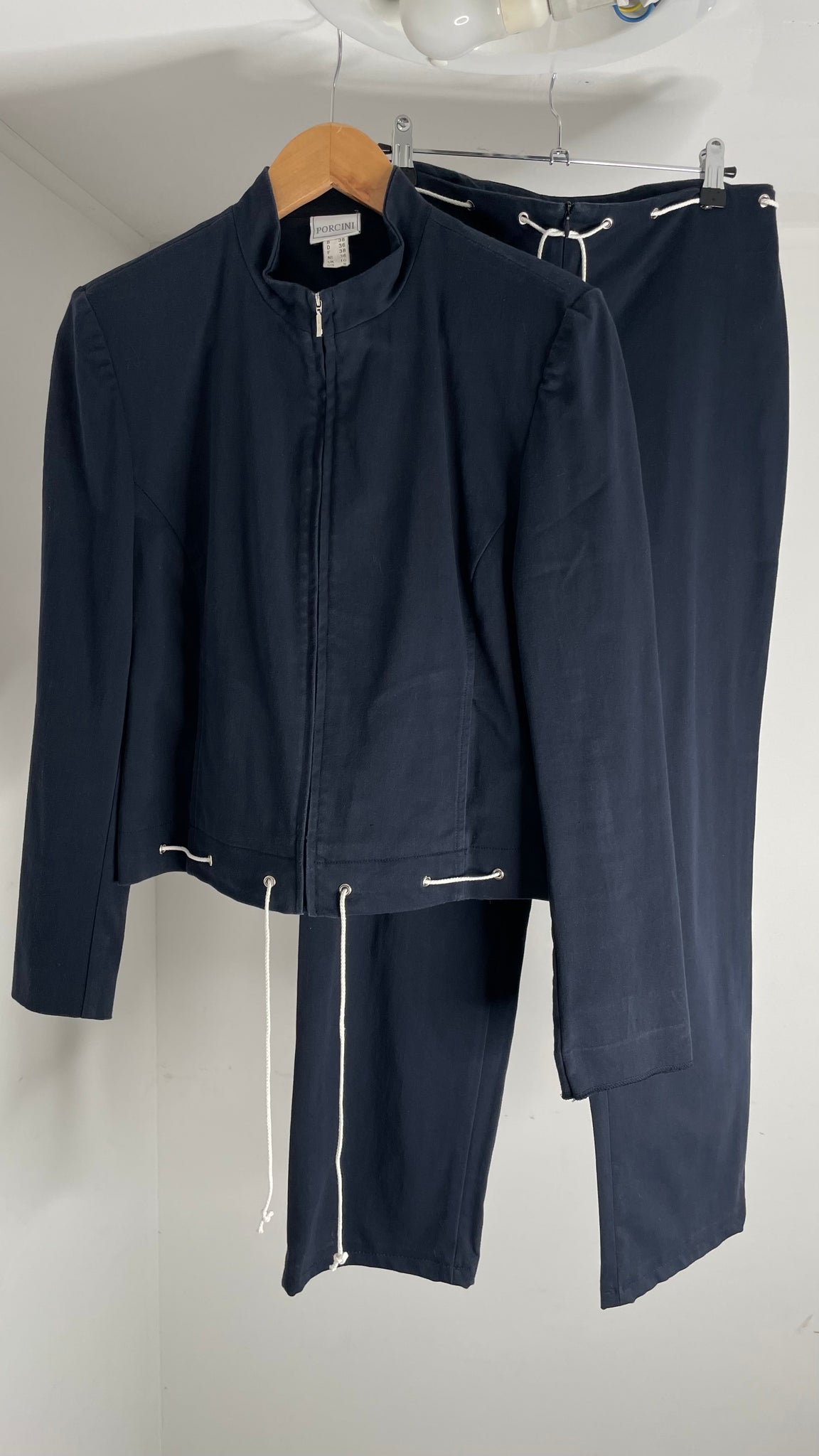 Porcini Navy Suit M