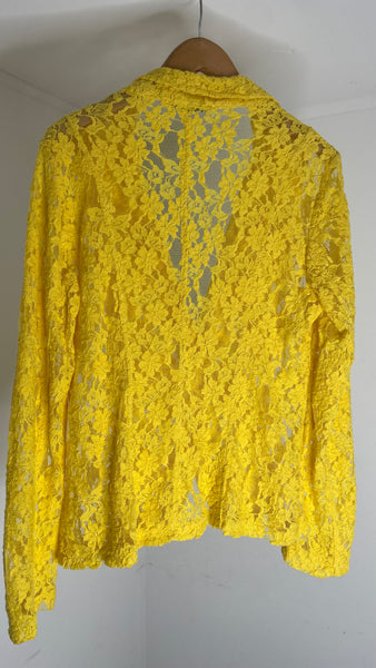 Sunshine Lace Blazer 38