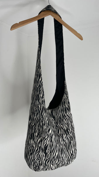 Zebra Hobo Bag