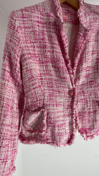 Tweed Pink Suit FR42