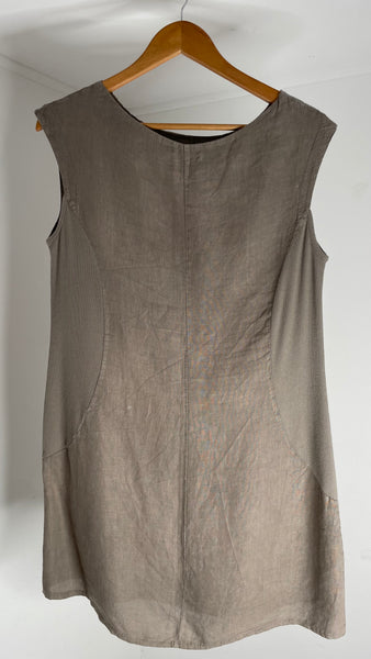 Sand Sequin Dress XL