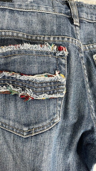 Color Thread Jeans EU38