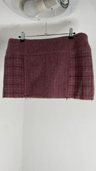 Plum Mini Skirt IT46