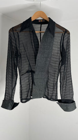 Gasoline Sheer Top M