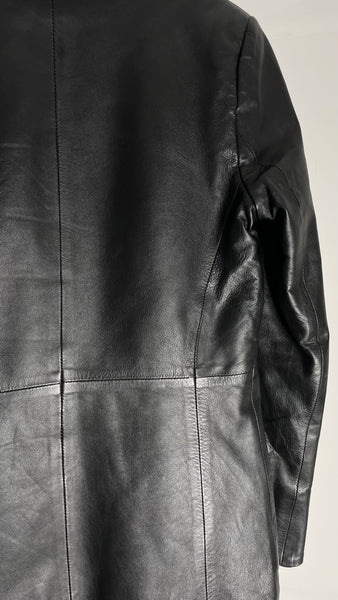 Wrap Leather Jacket M