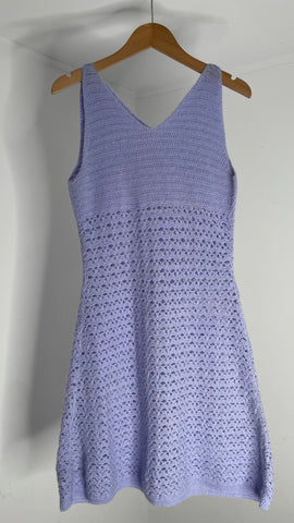 Lilac Knit Dress M