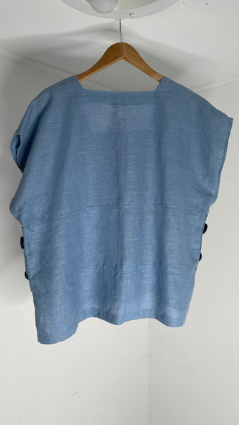 Blue Square Top L