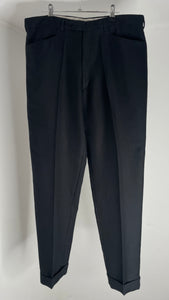 Wool Pleat Trousers IT56