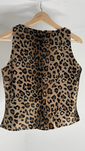 Furry Leo Top M/L