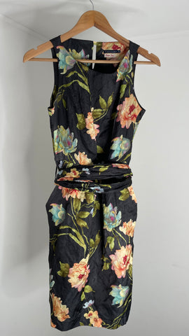 Floral Scrunch Dress M