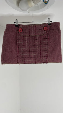 Plum Mini Skirt IT46