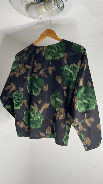 Silk Flowers Jacket M