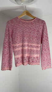 Blush Mohair Sweater S/M