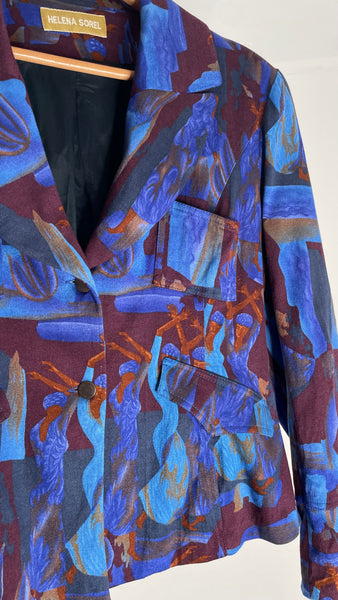 Helena Sorel Blues Blazer M