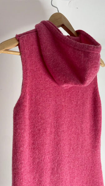 Pink Wool Dress S