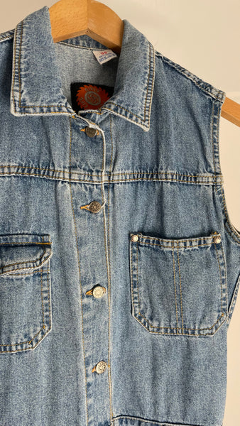 Denim Pocket Dress S