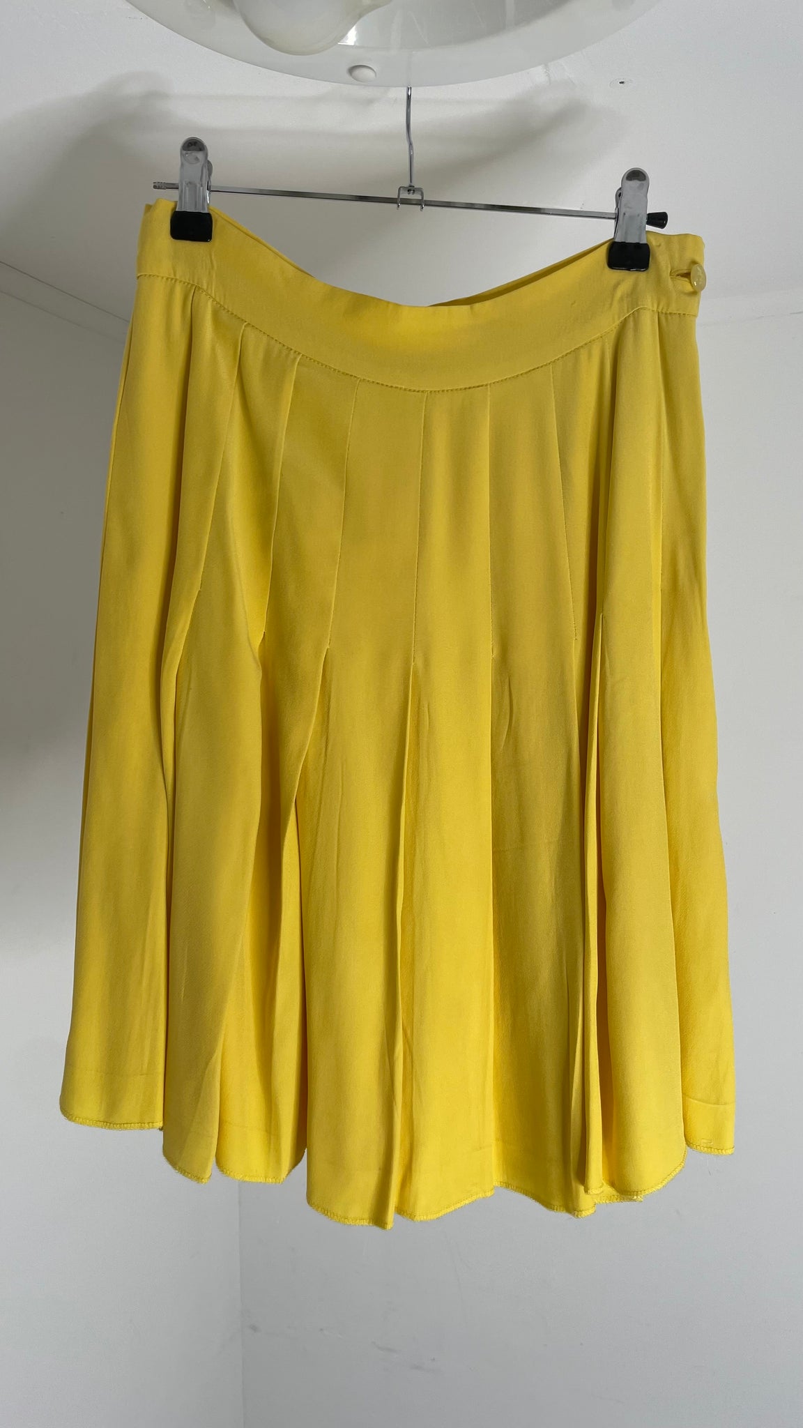 Sportmax Yellow Skirt M