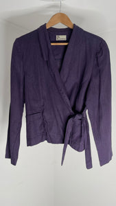 Purple Tie Top M