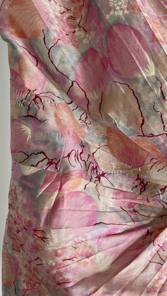 Shoulder Silk Dress S
