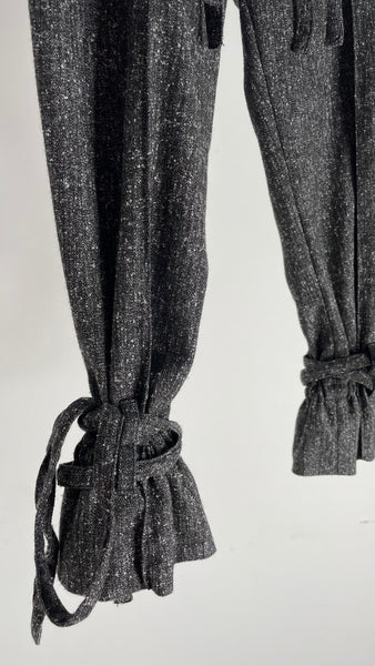 Charcoal Capri Pants 36