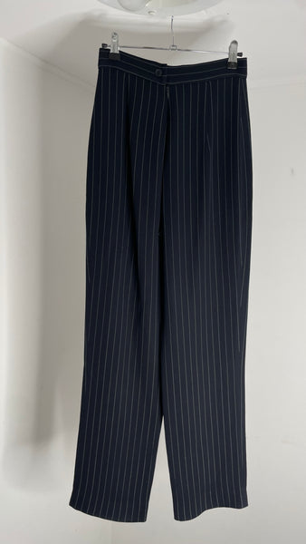 Selene Blue Pinstripe Suit S