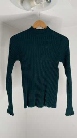 Sandro Teal Sweater M