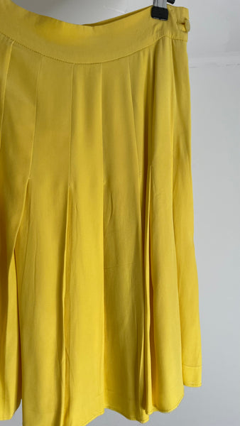 Sportmax Yellow Skirt M