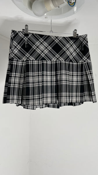 Mix Pleat Skirt M