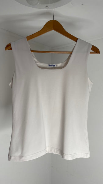 Square Blanc Tank Top M/L