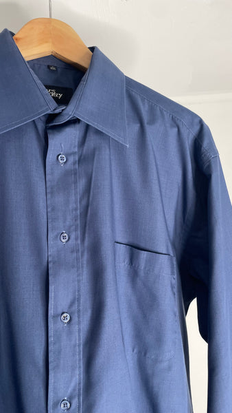 Deep Blues Button Top XL