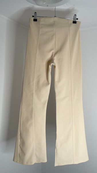 Cream Stretch Flares M