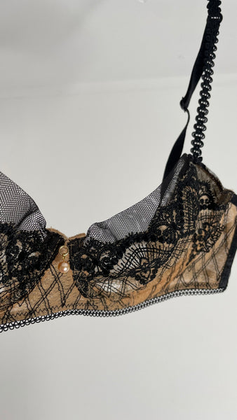 Beige Lace Bra B