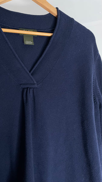 Eddie Bauer Navy Sweater XXL