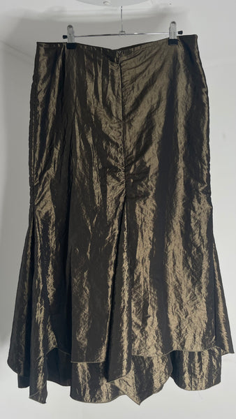 Green Bronze Skirt L