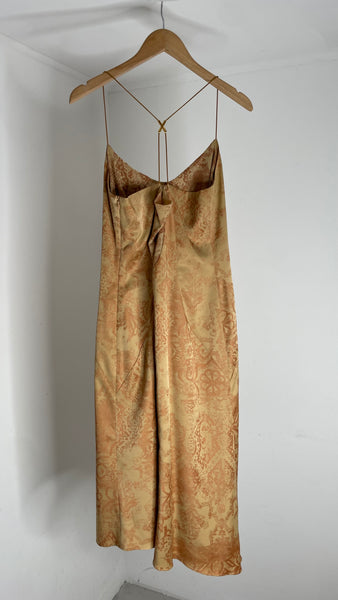 Helena Sorel Golden Dress M