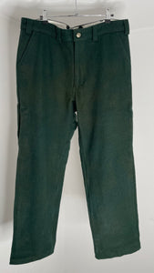 Green Wool Pants XL