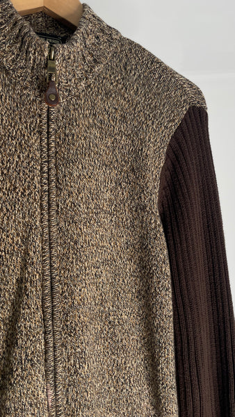 Jeanne Pierre Zip Sweater L