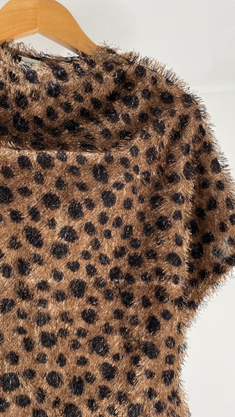 Italian Style Fur Top M