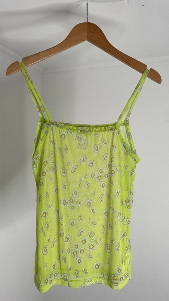 D&G Green Flowers Top S