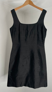 Nathalie Garçon Black Silk Dress FR40