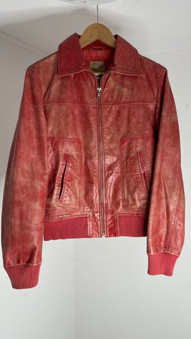 Washed Red Bomber IT44